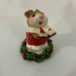 Vintage Wee Forest Folk Christmas Choir Mouse